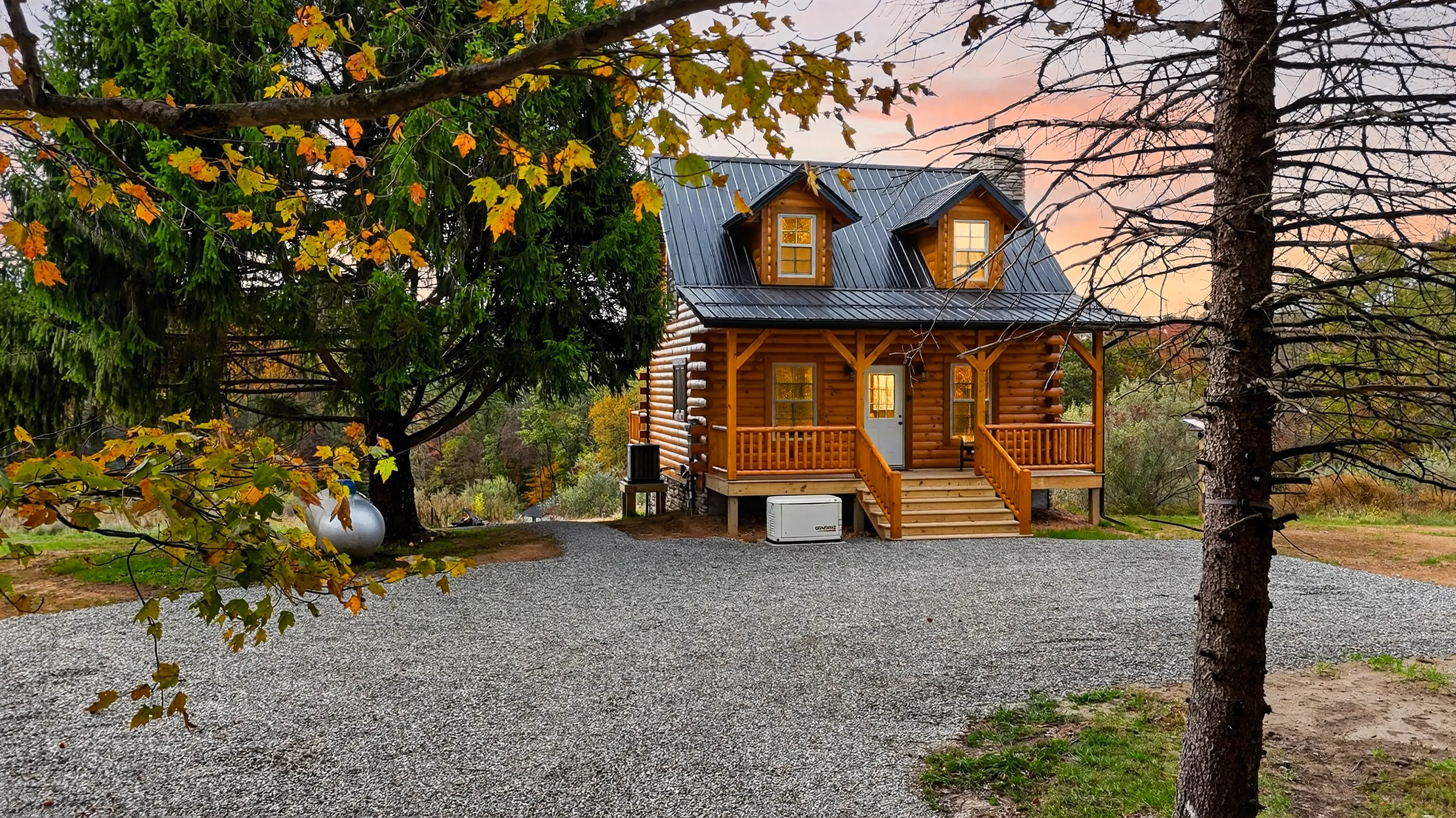 Valley View cabin at Trickle Creek in Hocking Hills