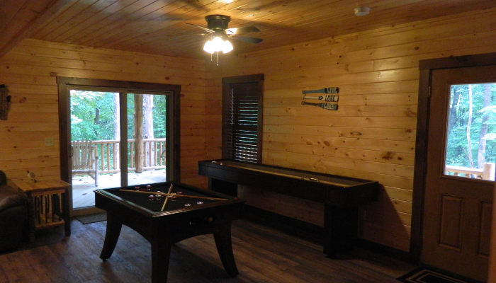 Warm and inviting cabin retreat