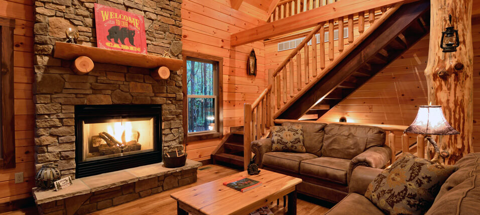 Trickle Creek Luxury Cabin Rentals in Hocking Hills, Ohio